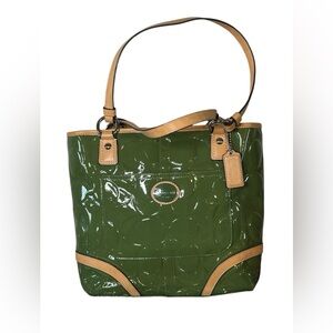 VGUC Coach Peyton Embossed Patent Leather Tote
